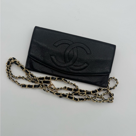 Chanel Calfskin Wallet on Chain 🖤 - Picture 8 of 8
